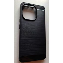 TPU maska BRUSHED za Xiaomi Redmi Note 13 4G 2024 (6.67") CRNA
