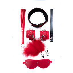 Crveni BDSM Set Play with me bondage set