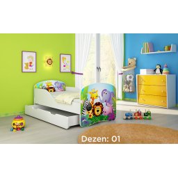 KREVET ZA DECU SA DODATNOM FIOKOM 160X80 ACMA 1