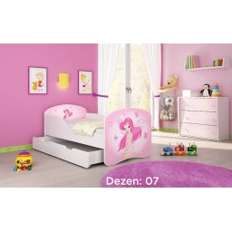KREVET ZA DECU SA DODATNOM FIOKOM 160X80 ACMA 1 07