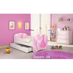 KREVET ZA DECU 180X80 CM SA DODATNOM FIOKOM ACMA 1 08