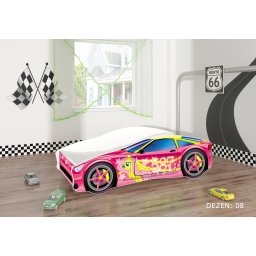 KREVET ZA DECU AUTOMOBIL 140X70 CM 08