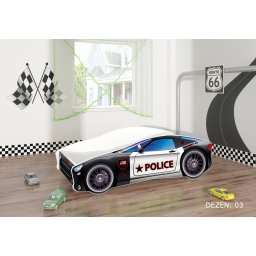 KREVET ZA DECU AUTOMOBIL 160X80 CM 03