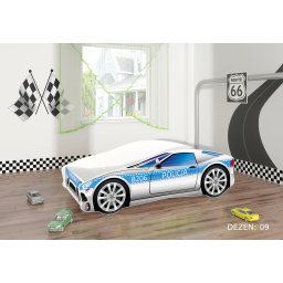 KREVET ZA DECU AUTOMOBIL 160X80 CM 09