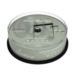 MediaRange CD-R Audio CD-R 52x 80min CAKE 25 MR223 ( 77MRA/Z )