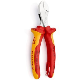 Knipex dijagonalne izolovane sečice 1000V VDE X-Cut® sa dodatkom za kačenje (73 06 160 T)