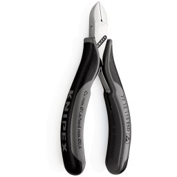 Knipex precizne dijagonalne sečice za elektroniku sa oprugom i stezaljkom za žicu 115mm (77 12 115 ESD)