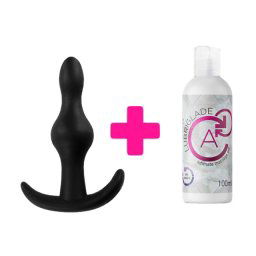 T-Plug Silikonski Analni Dildo i lubrikant KOMBINUJ I UŠTEDI 83