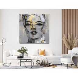 Moderne slike na platnu Portret zene ms103