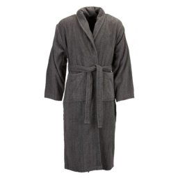 Bade mantil frotir L/XL tamno siva KR