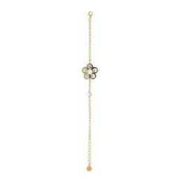 Ženska majorica roxana biserna gold narukvica 6 mm ( 16635.01.1 b15.000.1 )