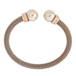 Ženska majorica tender rosegold biserna narukvica 12 mm ( 13303.13.c b58.000.1 )