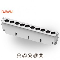LED SVETILJKA FGL10 24W 3000K 40° BELA