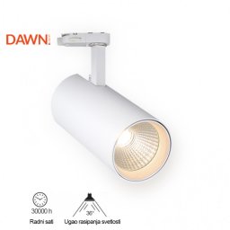 LED REFLEKTOR ŠINSKI JM-4070 30W 4000K 36° BELI TROFAZNI