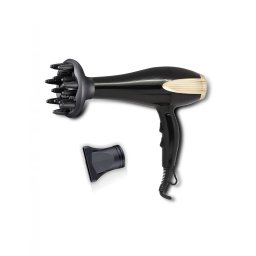 Fen za kosu Rosberg R51100AD 2200W crno-zlatni sa djifuzorom