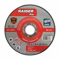 Ploca RDP za inox 125x1.0x22.2mm 1/25-PRO 160121