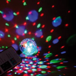 Disko kugla OMBM 4W USB i mikro USB