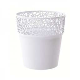 Prosperplast saksija tre 15x15cm bela ( PR DTRE145-S449 )
