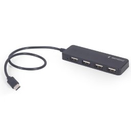 USB HUB, 4 porta, Type-C na USB 3.1 Gembird UHB-CM-U2P4-01