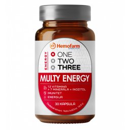 ONE TWO THREE MULTY ENERGY 30 kapsula