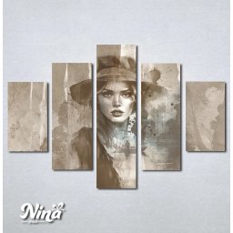 Slike na platnu Devojka Nina538_5