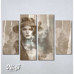 Slike na platnu Devojka Nina538_4