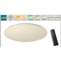 LED PLAFONJERA 18W STARLIGHT KRUG SA DALJINSKIM ESTO