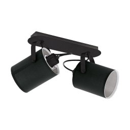 SPOT LAMPA 2XE27 CRNI VILLABATE 33646 EGLO