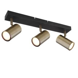 SPOT LAMPA 3XGU10 BRONZA ROBBY GLOBO