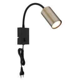 SPOT ZIDNA LAMPA 1XGU10 BRONZA ROBBY GLOBO