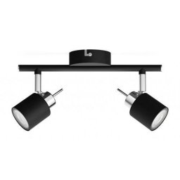 SPOT LAMPA 2XGU10 MERANTI CRNI PHILIPS