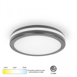 PLAFONJERA LED 15W CCT X09 200 IP65 ANTRACIT 201824 BBLINK
