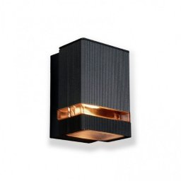 SPOLJNA ZIDNA LAMPA 1XGU10 CRNA JM 5102 BBLINK