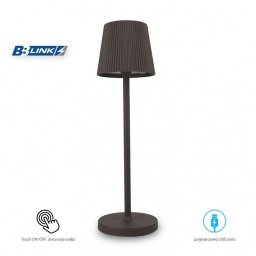 STONA LED LAMPA PUNJIJIVA PRENOSNA WW TOPLO BELA DIMABILNA CORTEN IP44 T16011 BBLINK