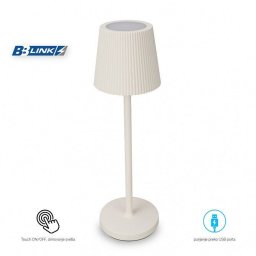 STONA LED LAMPA PUNJIVA PRENOSNA 3W WW TOPLO BELA DIMABILNA KREM IP44 T16011 BBLINK