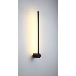 ZIDNA LED LAMPA 8W WW TOPLO BELA CRNA VESTA 361 BBLINK