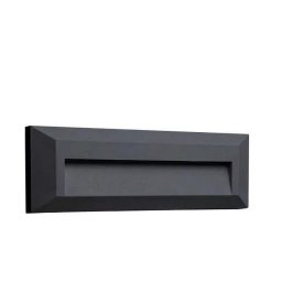 SPOLJNA ZIDNA LED LAMPA 6W S4363 CRNA CORMEL