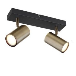 SPOT LAMPA 2XGU10 BRONZA ROBBY GLOBO