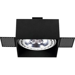 ROZETNA UGRADNA 1XGU10 MOD PLUS II BLACK 9404 NOWODVORSKI