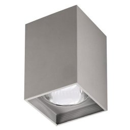 NADGRADNA ROZETNA KVADRAT 1XE27 MADDOX 2487 SIVA RABALUX