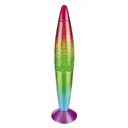 STONA LAVA LAMPA E14 GLITTER RAINBOW 47009 RABALUX