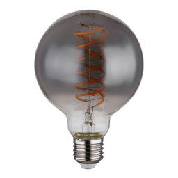 LED SIJALICA FILAMENT E27 G95 8.5W 2000K DIMABILNA SMOKE GLOBO