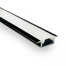 ALUPROFIL ZA LED TRAKE 2M UGRADNI CRNI LL ALP001 R BBLINK