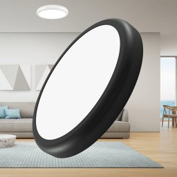 UGRADNO NADGRADNI LED PANEL FLEX 3IN1 KRUG CRNI BRAYTRON 20W