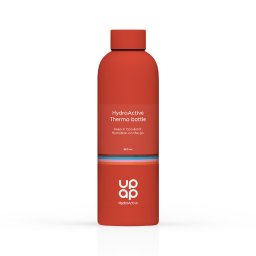UpAp HydroActive Thermo boca 500 ml crvena, termo boca od nerđajućeg čelika