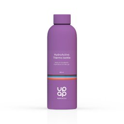 UpAp HydroActive Thermo boca 500 ml ljubičasta, termo boca od nerđajućeg čelika