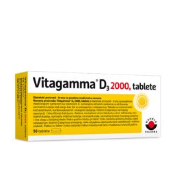 VITAGAMMA D3 2000 TABLETE A50