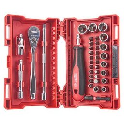 Set nasadnih ključeva 1/4″ 38/1 Milwaukee (4932479096)