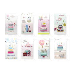 ČESTITKA HAPPY BIRTHDAY OP23306 1/8 bag 1/400 ctn 1/2400 WY #