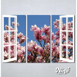 Slike na platnu Pogled na magnolije Nina543_3